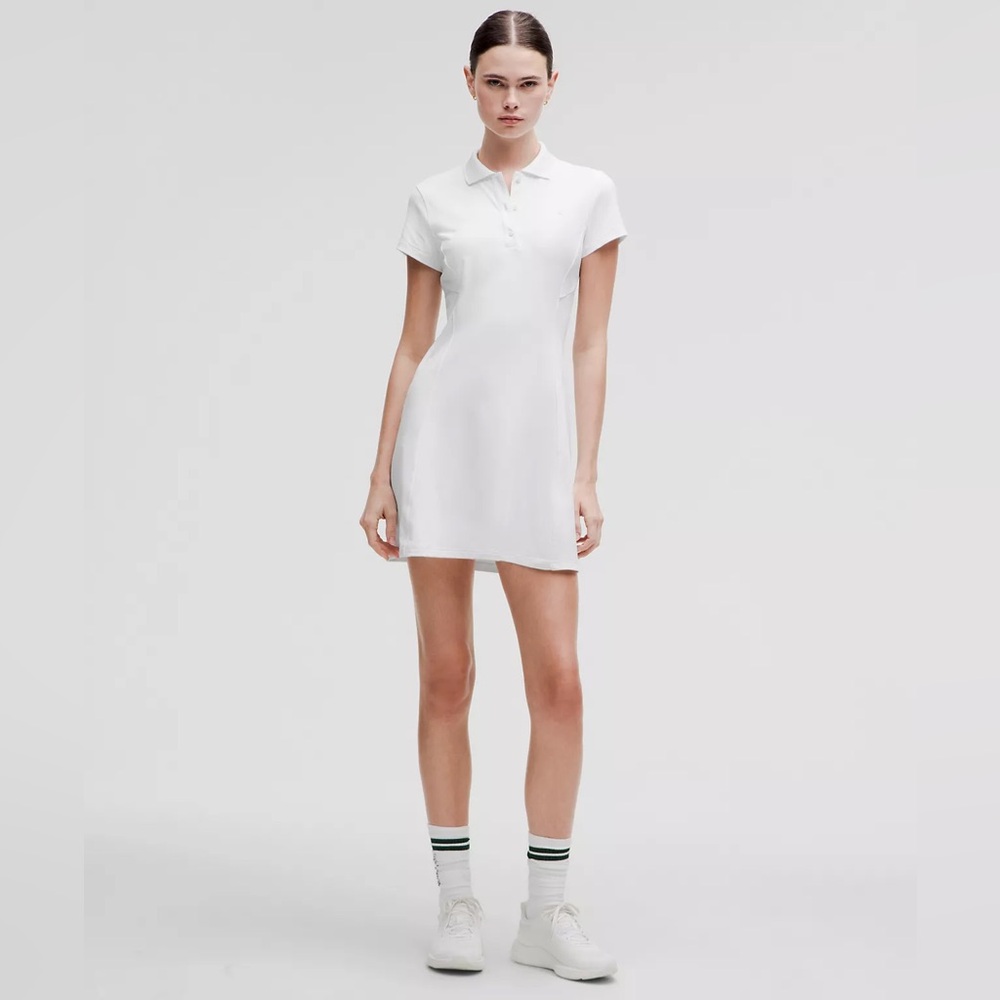 Lululemon Classic White Polo Dress